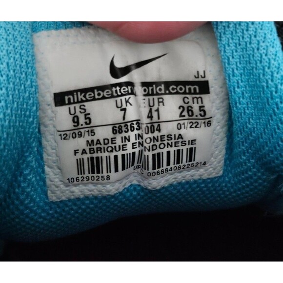 Nike Air Max Women's Tailwind 7 Black W Activewear Casual Sneakers Size 9.5 - Picture 7 of 9